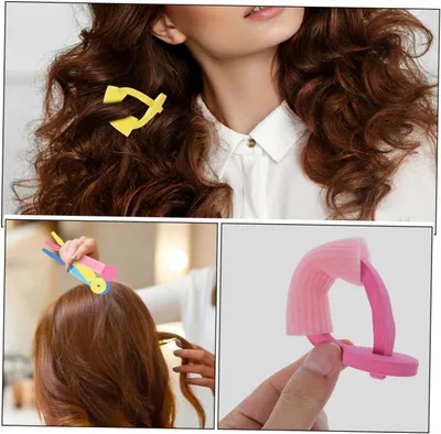 Produktbild von Weiche Schwamm-Lockenwickler für Locken ohne Hitze, 30 Stück, komfortabel und flexibel für kurzes und mittellanges Haar