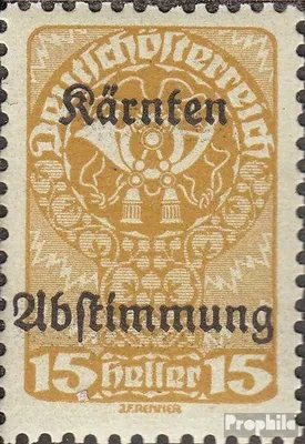 Produktbild von Briefmarken Österreich 1920 Mi 323 gestempelt Kärnten