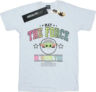 Produktbild von Star Wars - "The Mandalorian The Force" T-Shirt für Damen BI45785 (XXL) (Weiß)