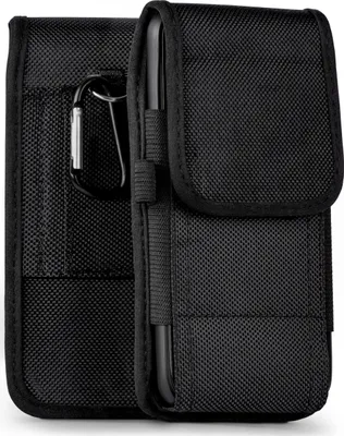 Produktbild von moex® Agility Case kompatibel mit Sony Xperia Z5 Premium - Handy Gürteltasche, Schwarz