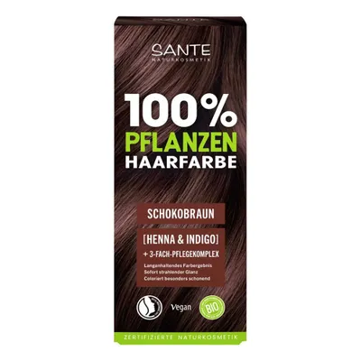 Produktbild von SANTE SCHOKOBRAUN Kräuter-Haarfärbepulver