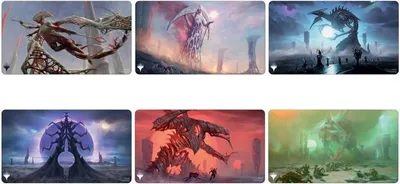 Produktbild von Ultra Pro - Standard Playmat - Magic: Phyrexia All will be ONE Black