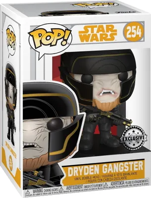 Produktbild von Star Wars - Dryden Gangster 254 Exclusive - Funko Pop! - Vinyl Figur