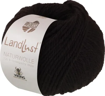 Produktbild von Lana Grossa - Landlust Naturwolle 0012 schwarzbraun