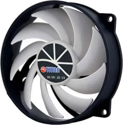 Image de Titan TFD-9525H12ZP/KU(RB) Ventilateur 95x95x25mm série KUKRI avec PWM