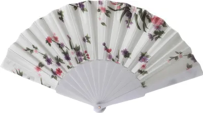 Produktbild von Fächer Handfächer Lichteffekte eleganten Farbton Motive (Weiss)