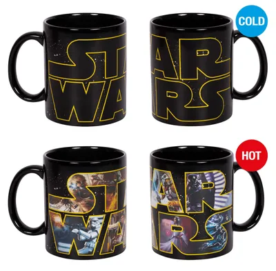 Produktbild von Star Wars Tasse Thermoeffekt 315 ml Keramik-Logo - HC Star
