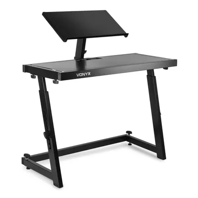 Produktbild von Vonyx DB10, DJ-Tisch, Schwarz, 1000 mm, 450 mm, 650 mm, 19,5 kg