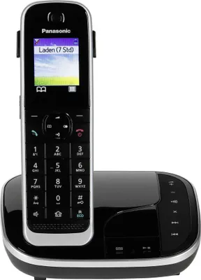Produktbild von Panasonic KX-TGJ320GB Schnurlostelefon mit AB schwarz
