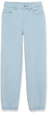 Immagine prodotto di A. Pantaloni sportivi in jeans per bambini, colore azzurro chiaro, taglia 4 anni