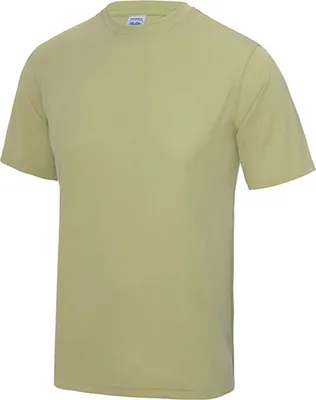 Image de Just Cool JC001 | Cool T-Shirt +WRAP  +UV protection solaire 30 - Couleur : Desert Sand - Taille : L