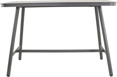 Ein Gartenmöbel.Tische im Maß 75 x 100 x 150 aus Aluminium. Farbe Anthrazit, Grau