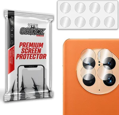Produktbild von Glas für die Kamera GrizzGlass HybridGlass für Huawei Mate 50 Pro