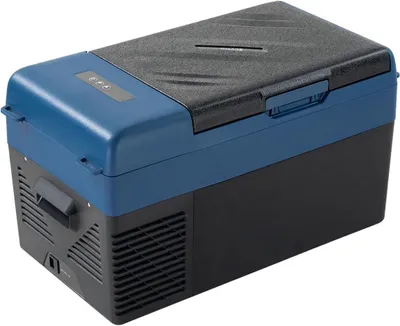 Image de Glacière électrique - Mini-réfrigérateur - Pour voiture et camping - Refroidissement par compresseur - 19 litres - Noir