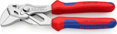 Immagine prodotto di Pinza Knipex lunghezza 150 mm apertura 27 mm con 2 manicotti - 86 05 150 SB