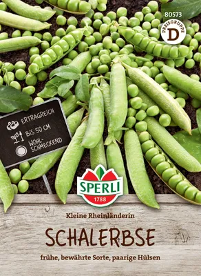Produktbild von SPERLI Schalerbsensamen Kleine Rheinländerin Pisum sativum 5-7 lfd. Meter