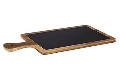 Zdjęcie produktu dla APS-Germany 00813, Prostokąt, Ciemnopopielaty, Drewno, Czarny, Brązowy, 120 mm, 550 mm, 20 mm