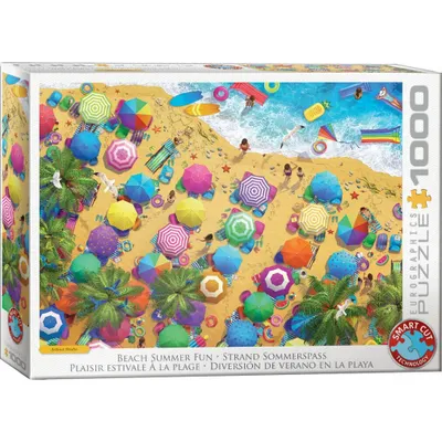 Image de EUROGRAPHICS Puzzle Spaß sur la plage 1000 pièces