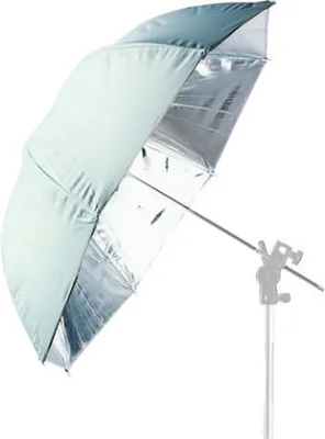 Immagine prodotto di Falcon Eyes Flitsparaplu Ur-T86S Argento Bianco 216 cm
