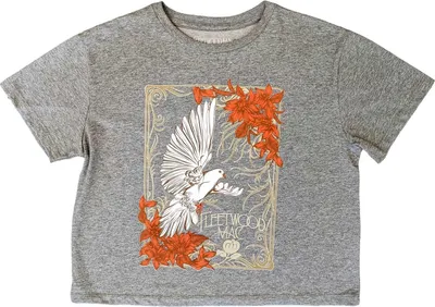 Produktbild von Fleetwood Mac - Kurzes Top für Damen RO5595 (M) (Grau)