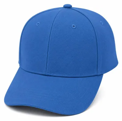 Immagine prodotto di Cappello da baseball con 6 pannelli – Cappello regolabile – Unisex – Cotone – Blu – Confezione singola
