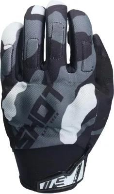 Produktbild von Shot Drift Camo Motocross Handschuhe, grau, 9