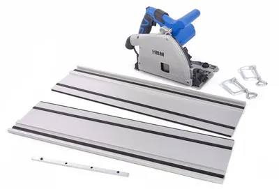 Immagine prodotto di Sega circolare professionale, lama, binario di guida, 1200 W 165mm
