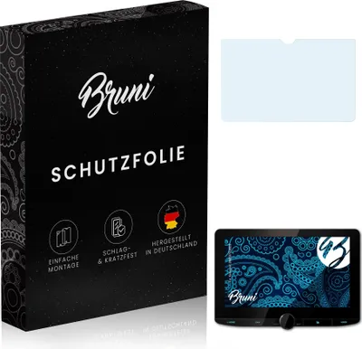Produktbild von Bruni Basics-Clear 2x Schutzfolie kompatibel mit Kenwood DMX9720XDS Folie