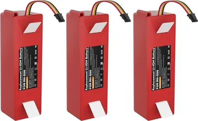 Zdjęcie produktu dla Zapasowy akumulator do robota odkurzającego – Li-Ion 14,4 V – 6800 mAh – kompatybilny z modelami S50/S51/S55/S60/S65/S5/1S – tylko akumulator – RoHS – beżowy