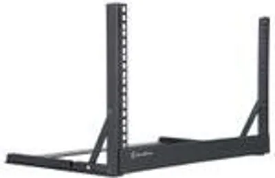 Produktbild von SILVERSTONE SST-RK06U-OF 48,30cm (19") Desktop-Rack, offener Rahmen - 6U (SST-RK06U-OF)
