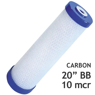 Obrázek produktu pro Uhlíková filtrační vložka USTM 20″ Big Blue, 10 mcr