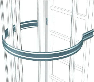 Produktbild von Zarges Rückenschutzbügel Aluminium ø 700mm