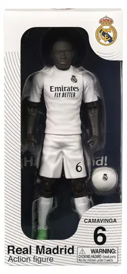 Produktbild von Fußballfigur Real Madrid Camavinga 20cm - Actionfigur Spielzeug