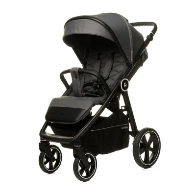 Produktbild von 4Baby | Kinderwagen - Buggy Kinderwagen - Graphit - mit Flaschenhalter und Regenschutz - mit Einhand-Faltung - für Gelände bis 22 kg - Xplode