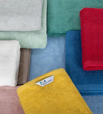 Immagine prodotto di Set di asciugamani da bagno, 70 x 140 cm, 2 pezzi, 100% cotone, color rosa, per il bagno