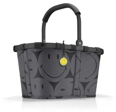 Produktbild von reisenthel carrybag Einkaufskorb smiley grey BK7085 NEU