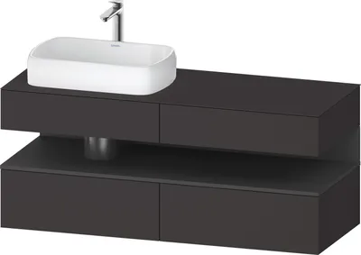 Produktbild von DURAVIT QA4765049800000 QTG KWTU WH Ek. 1400x550x600 Gt Smt H