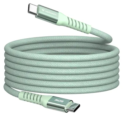 Produktbild von Verbatim 31864, 1,2 m, USB C, USB C, USB 2.0, 0,48 Gbit/s, Grün