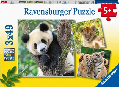 Obrázok produktu pre Panda, tiger a lev Ravensburger 05666