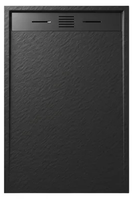 Immagine prodotto di Granitan - Piatto doccia - 120x80 cm - Nero - Antiscivolo - Doccia - VIVA