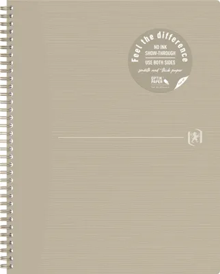 Produktbild von Oxford 400150004, Einfarbig, Sand, A4+, 70 Blätter, Liniertes Papier, Softcover