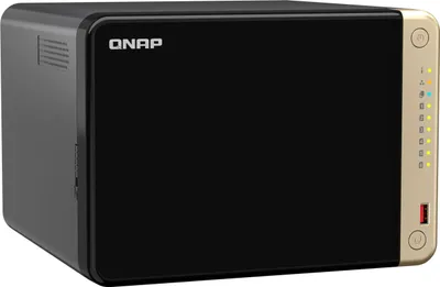 Image de QNAP TS-664 - Serveur de NAS - 6 baies - SATA 6Gb/s - RAID 5, 10 - RAM 8GB - support iSCSI (TS-664-8G)