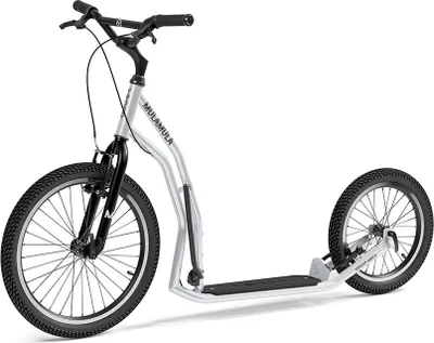 Produktbild von Scooter Yedoo Mula Y40 Tretroller mit Luftreifen 20/16 Silber