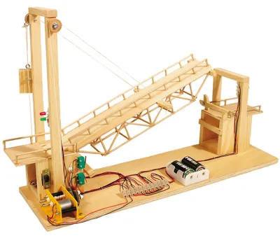 Produktbild von Zugbrücke Holz Bausatz ab 13 Jahren