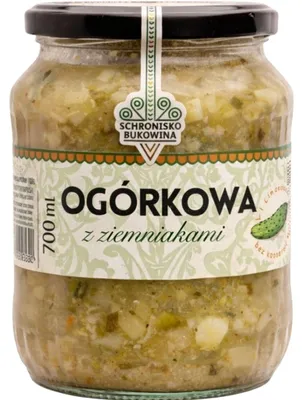 Image de Soupe aux concombres et aux pommes de terre, 700 ml - Schronisko Bukowina