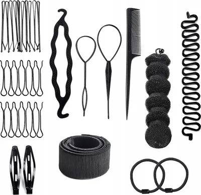 Produktbild von Haarstyling - Dutt - Kreative Inspiration - Hochsteckfrisur - Einfaches Styling - Profi-Qualität - Vielseitigkeit
