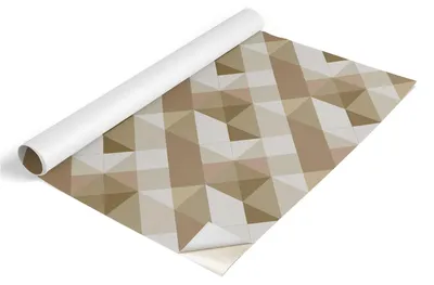 Immagine prodotto di Tulup - Pellicola adesiva per mobili - Pellicola autoadesiva 65x130 cm - Pellicola per mobili, ideale per armadi - Pellicola per mobili - Pellicola per la cucina - Impermeabile - Lavabile - Autoadesiva - Senza bolle d'aria - Motivo geometrico