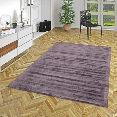 Produktbild von Luxus Designer Teppich Roma Lila, Größe:70x300 cm