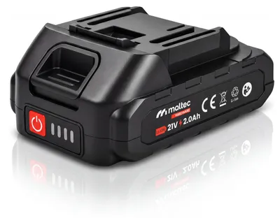 Immagine prodotto di Batteria MalTec per avvitatore a batteria al litio-ione, 2 Ah, 21 V
