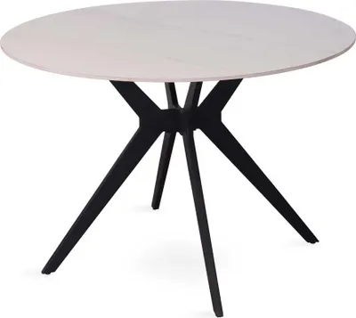 Produktbild von Runder Tisch Apollo | Ø110 x 76 cm | Weiß